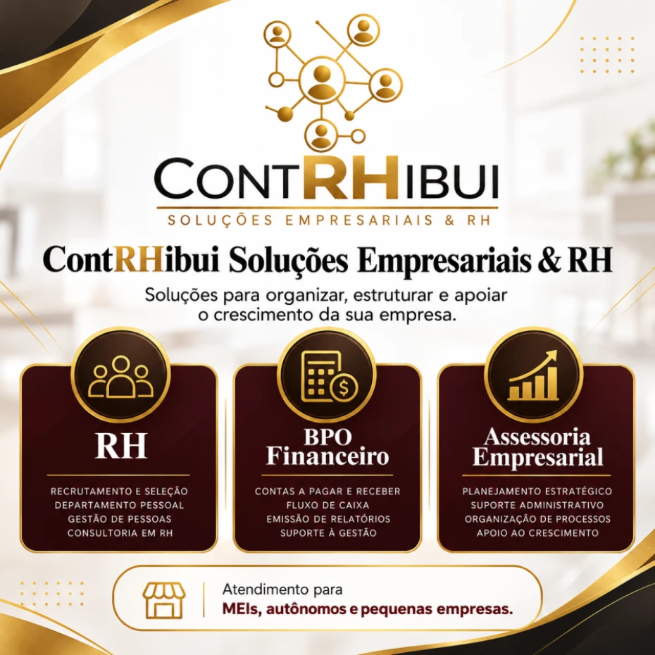 Foto 1:  — ContRHibui Soluções Empresariais & RH